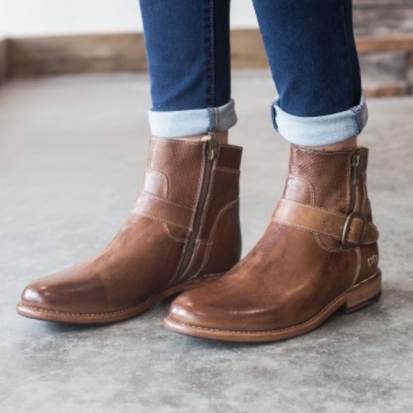 Bed Stu Shoes - Bed Stu Becca Brown Ankle Boots